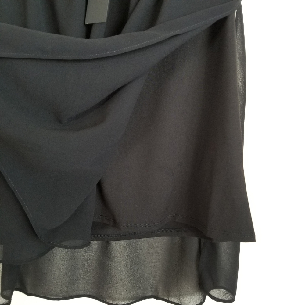 C Wonder Sleeveless Top Tank With Overlay XS NWT - Picture 3 of 6